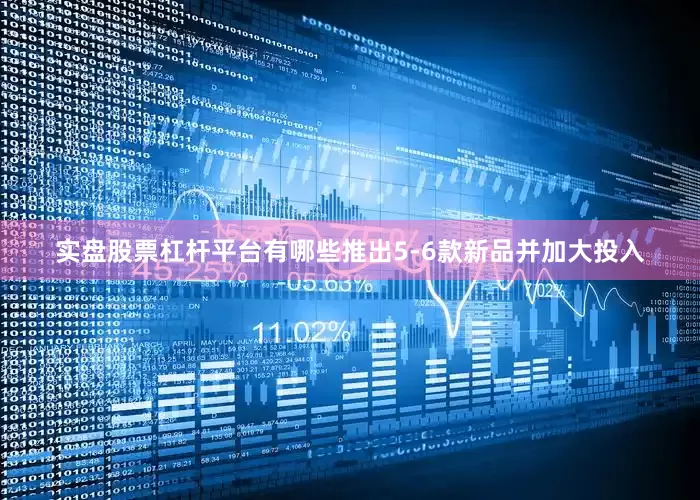 实盘股票杠杆平台有哪些推出5-6款新品并加大投入